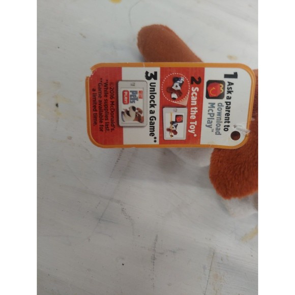 THE SECRET LIFE OF PETS POPS MINI PLUSH MCDONALDS (MA564) - Picture 2 of 5